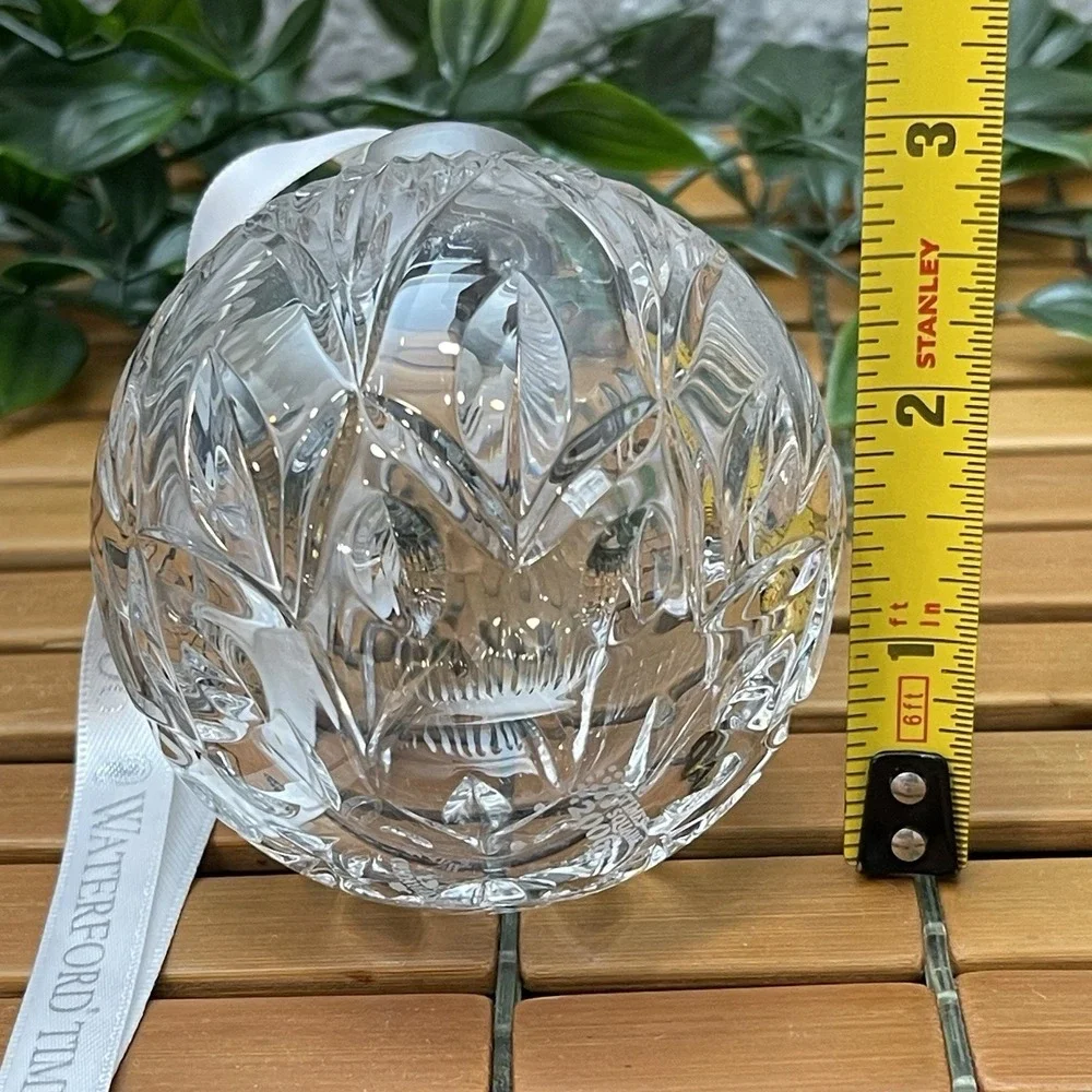 Waterford Crystal Times Square Ball Ornament 2006 Hope for Fellowship Holiday